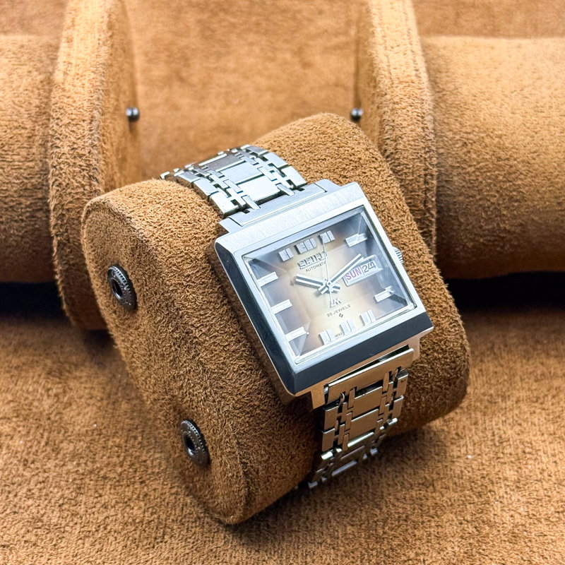 Seiko Seiko - Lord Matic "Gradient Golden Sunburst" 志光 (Shikō) – Light of Ambition - No reserve price - 5606-5080 - Men - 1972 vintage watch - image 10