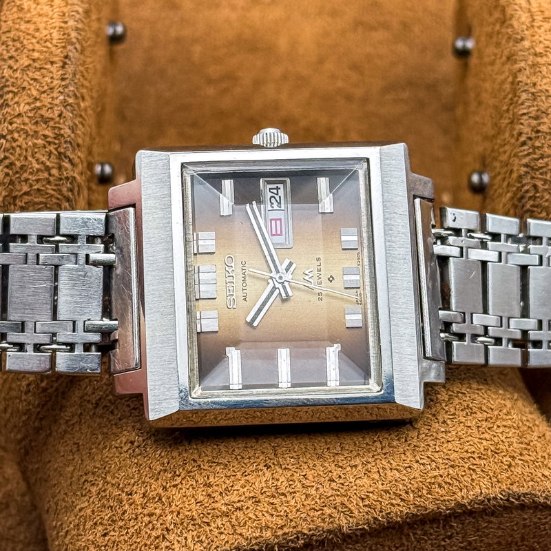 Seiko Seiko - Lord Matic "Gradient Golden Sunburst" 志光 (Shikō) – Light of Ambition - No reserve price - 5606-5080 - Men - 1972 vintage watch - image 20