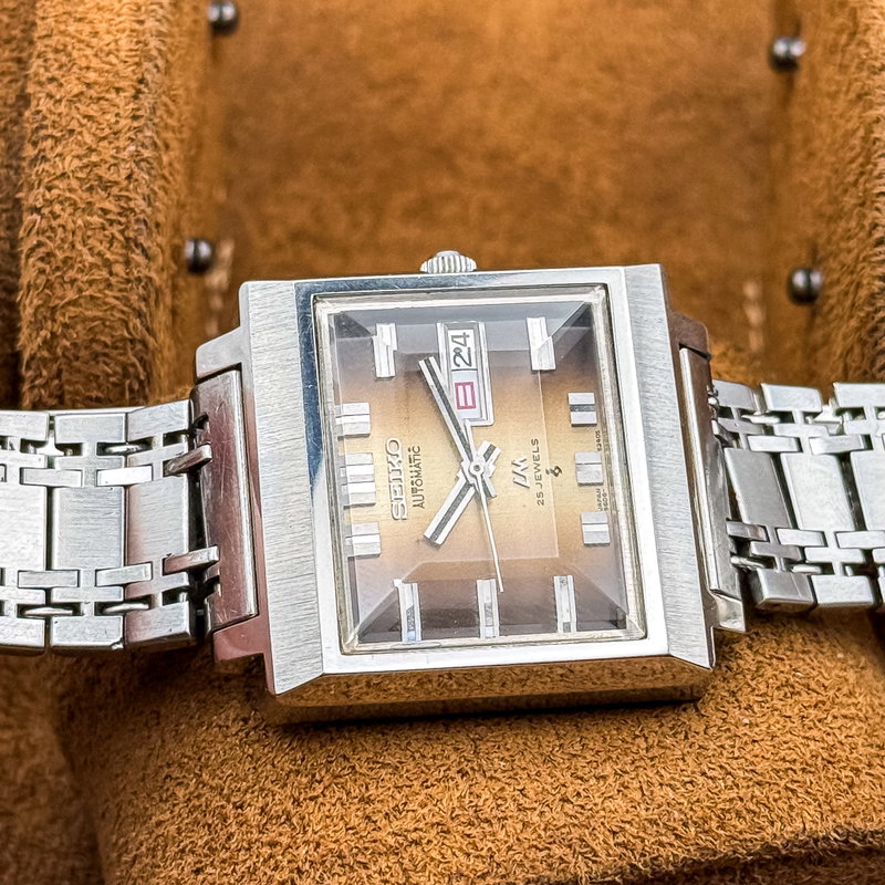 Seiko Seiko - Lord Matic "Gradient Golden Sunburst" 志光 (Shikō) – Light of Ambition - No reserve price - 5606-5080 - Men - 1972 vintage watch - image 21