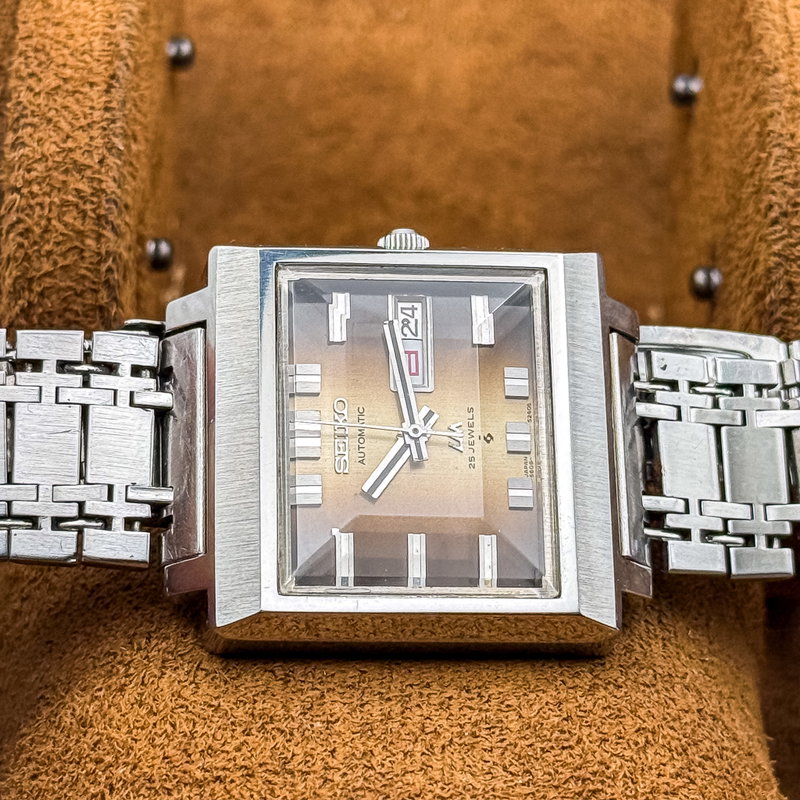 Seiko Seiko - Lord Matic "Gradient Golden Sunburst" 志光 (Shikō) – Light of Ambition - No reserve price - 5606-5080 - Men - 1972 vintage watch - image 23