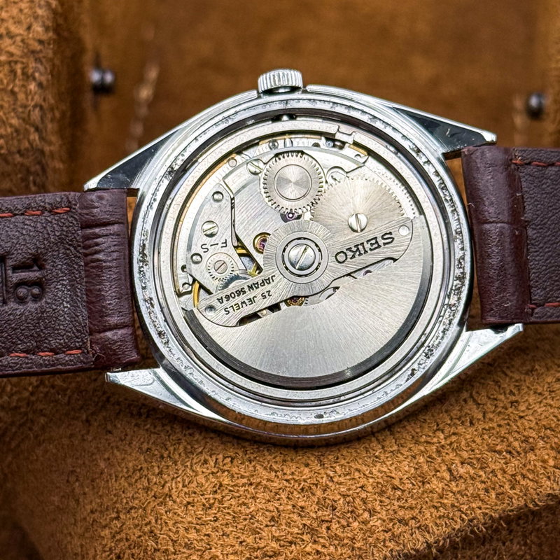 Seiko Seiko - Lord Matic "Gradient Green Sunburst" 光脈 (Kōmyaku) – Veins of Light - No reserve price - 5606-7191 - Men - 1973 vintage watch - image 16