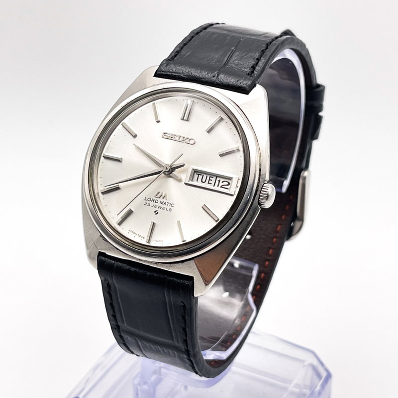 Seiko Seiko - Lord Matic [Near-Mint] 影時 (Eiji) – Shadow of Time - No reserve price - 5606-7000 - Men - 1970 vintage watch - image 1