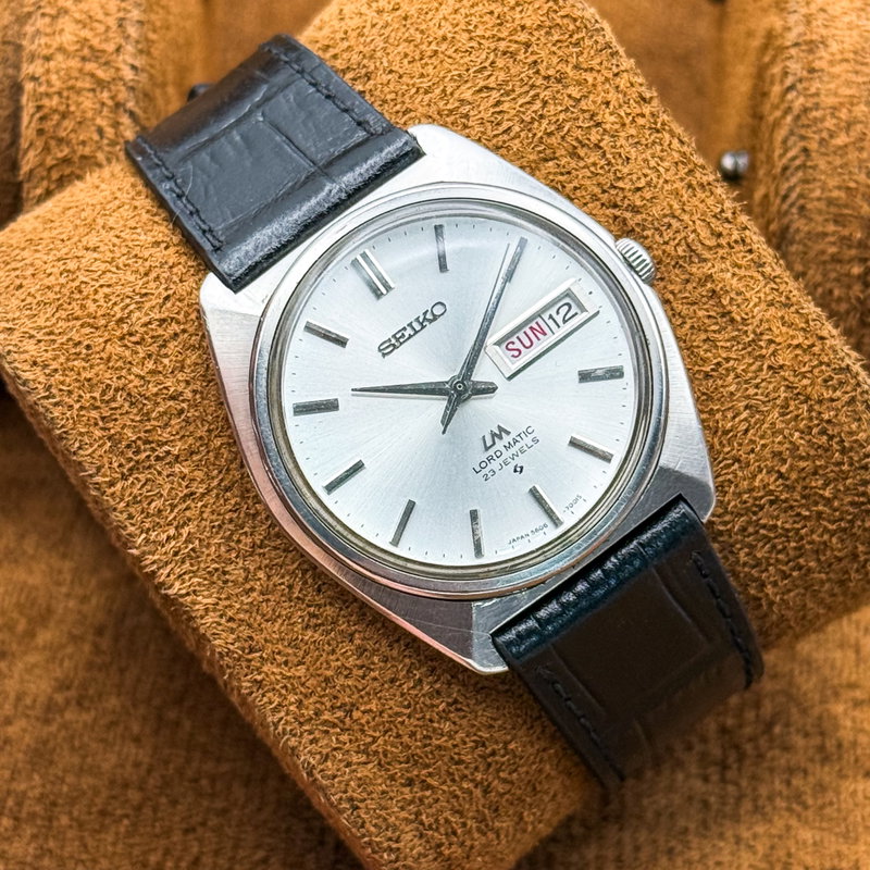 Seiko Seiko - Lord Matic [Near-Mint] 影時 (Eiji) – Shadow of Time - No reserve price - 5606-7000 - Men - 1970 vintage watch - image 12