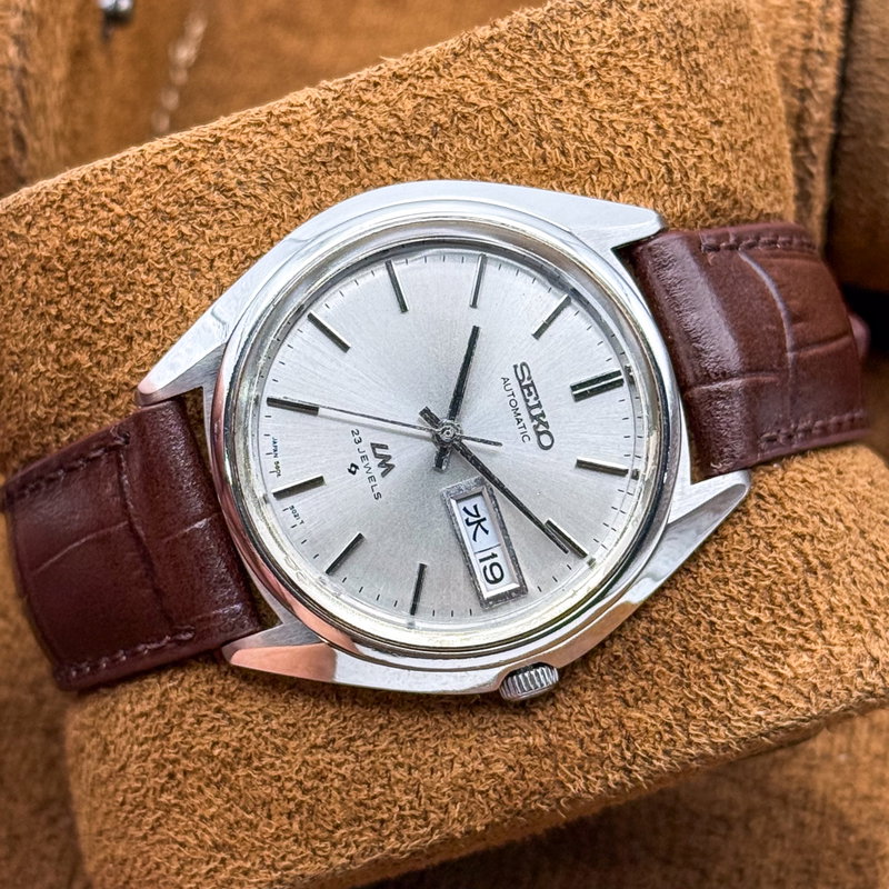 Seiko Seiko - Lord Matic 幽波 (Yūha) – Ghostly Wave - No reserve price - 5606-7190 - Men - 1971 vintage watch - image 12
