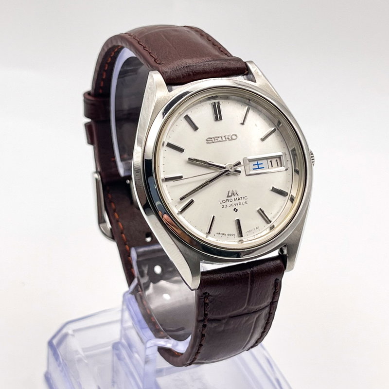 Seiko Seiko - Lord Matic [Near-Mint] 風凪 (Kazunagi) – Windless Peace - No reserve price - 5606-7070 - Men - 1970 vintage watch - image 4