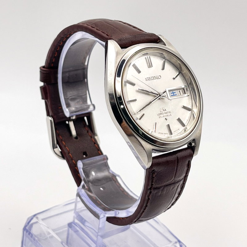 Seiko Seiko - Lord Matic [Near-Mint] 風凪 (Kazunagi) – Windless Peace - No reserve price - 5606-7070 - Men - 1970 vintage watch - image 5