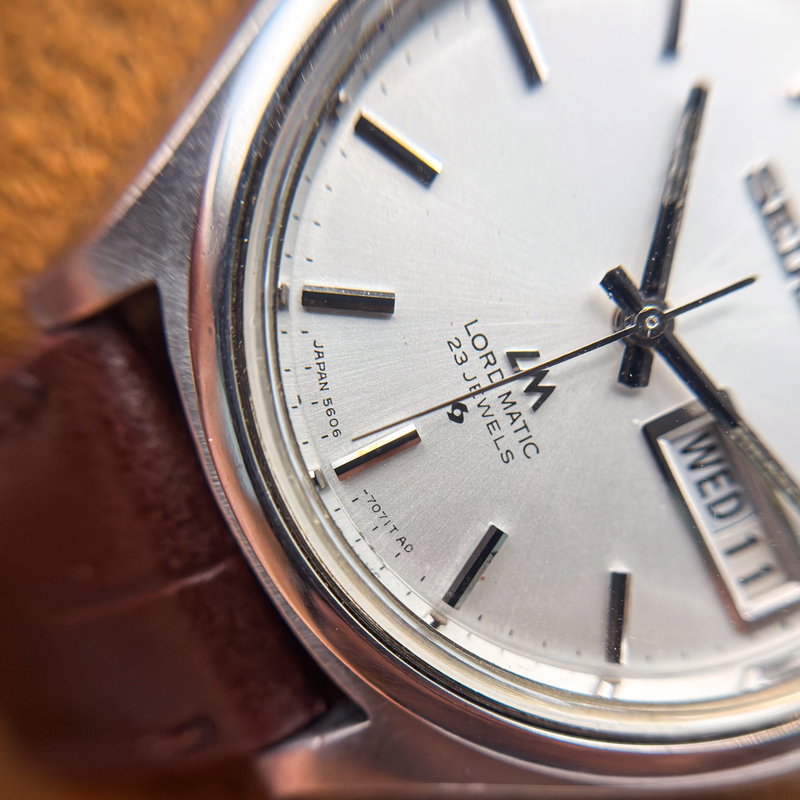 Seiko Seiko - Lord Matic [Near-Mint] 風凪 (Kazunagi) – Windless Peace - No reserve price - 5606-7070 - Men - 1970 vintage watch - image 15