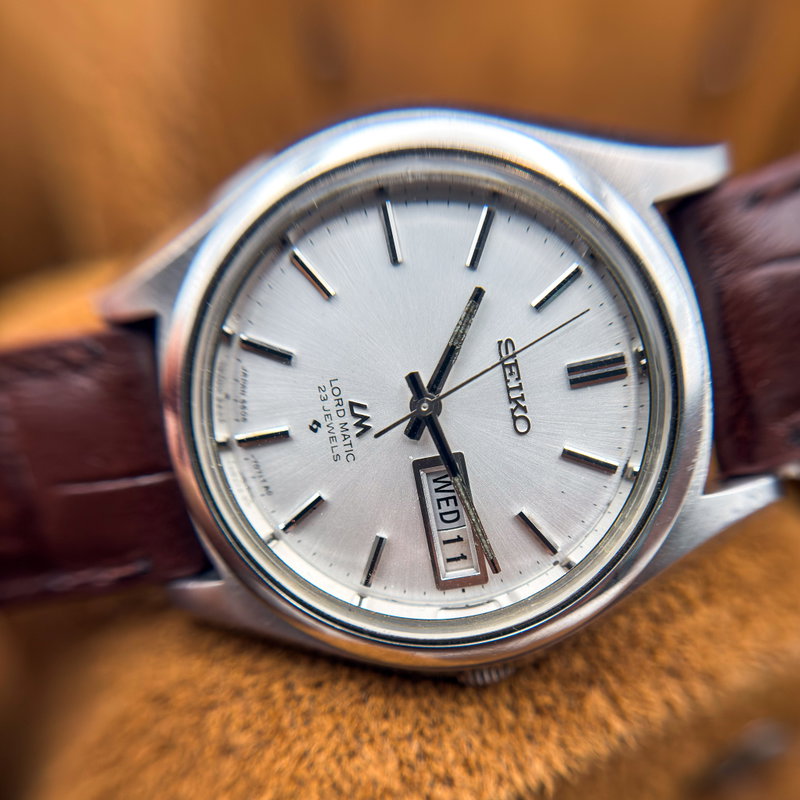 Seiko Seiko - Lord Matic [Near-Mint] 風凪 (Kazunagi) – Windless Peace - No reserve price - 5606-7070 - Men - 1970 vintage watch - image 16