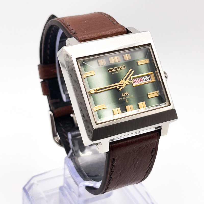 Seiko Seiko - Lord Matic "Gradient Green Sunburst" 翠輝 (Suiki) – Emerald Radiance - No reserve price - 5606-5080 - Men - 1972 vintage watch - image 1