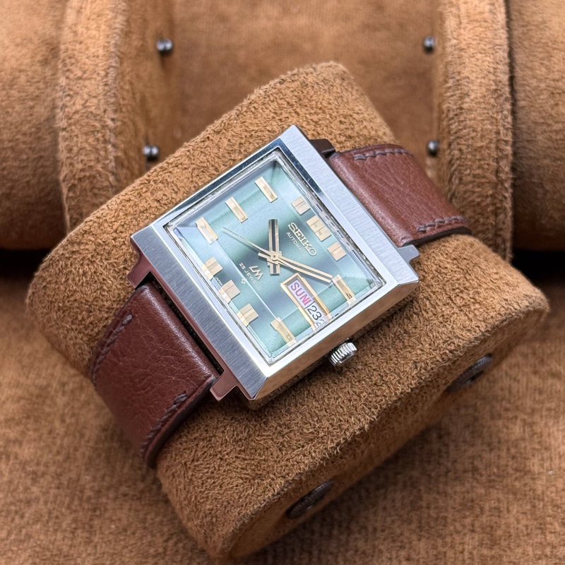 Seiko Seiko - Lord Matic "Gradient Green Sunburst" 翠輝 (Suiki) – Emerald Radiance - No reserve price - 5606-5080 - Men - 1972 vintage watch - image 10