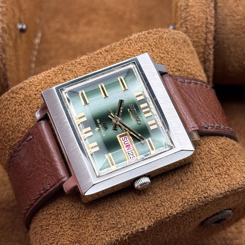 Seiko Seiko - Lord Matic "Gradient Green Sunburst" 翠輝 (Suiki) – Emerald Radiance - No reserve price - 5606-5080 - Men - 1972 vintage watch - image 14