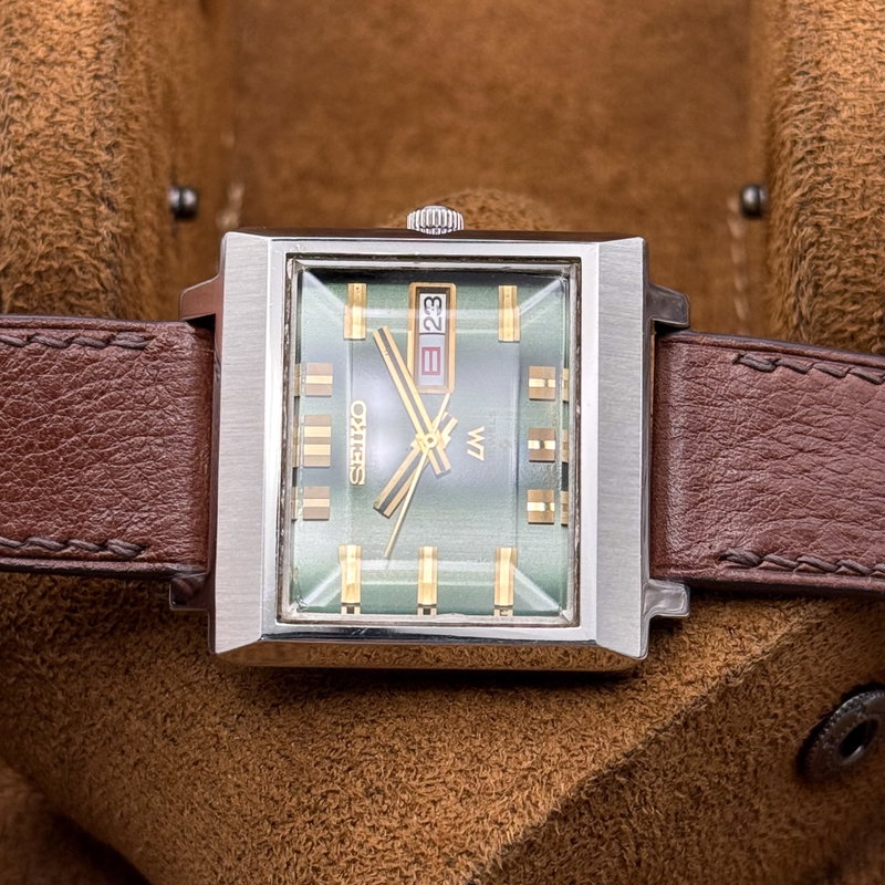 Seiko Seiko - Lord Matic "Gradient Green Sunburst" 翠輝 (Suiki) – Emerald Radiance - No reserve price - 5606-5080 - Men - 1972 vintage watch - image 18