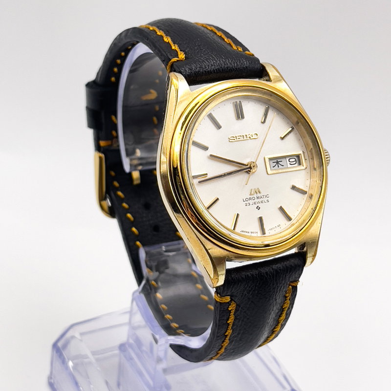 Seiko Seiko - Lord Matic 金月 (Kintsuki) – Golden Moon - No reserve price - 5606-7070 - Men - 1969 vintage watch - image 4