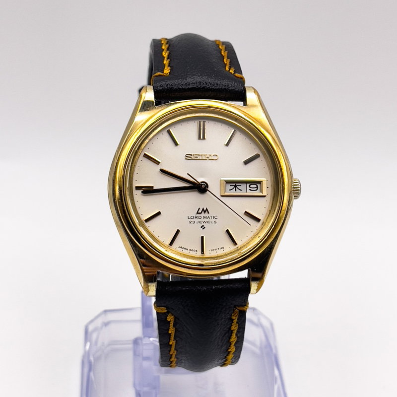 Seiko Seiko - Lord Matic 金月 (Kintsuki) – Golden Moon - No reserve price - 5606-7070 - Men - 1969 vintage watch - image 1