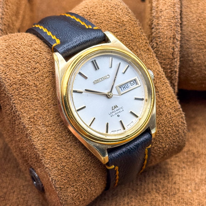 Seiko Seiko - Lord Matic 金月 (Kintsuki) – Golden Moon - No reserve price - 5606-7070 - Men - 1969 vintage watch - image 11