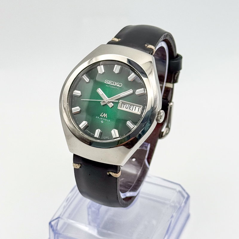 Seiko Seiko - LM "Vivid Green Sunburst" 風音 (Kazane) – Sound of Wind - No reserve price - 5606-7360 - Men - 1974 vintage watch - image 1