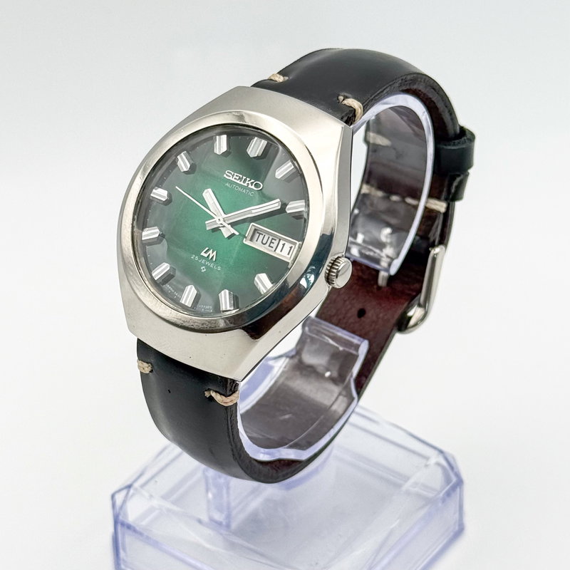 Seiko Seiko - LM "Vivid Green Sunburst" 風音 (Kazane) – Sound of Wind - No reserve price - 5606-7360 - Men - 1974 vintage watch - image 2