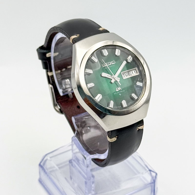 Seiko Seiko - LM "Vivid Green Sunburst" 風音 (Kazane) – Sound of Wind - No reserve price - 5606-7360 - Men - 1974 vintage watch - image 4