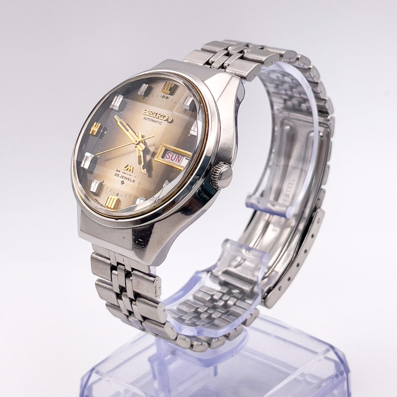 Seiko Seiko - Lord Matic "Gradient Grey Sunburst" 閑影 (Kanei) – Tranquil Shadow - No reserve price - 5606-7290 - Men - 1973 vintage watch - image 2