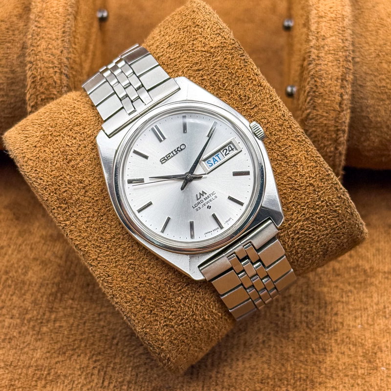 Seiko Seiko - Lord Matic [Near-Mint] 無音 (Muon) – Soundless - No reserve price - 5606-7000 - Men - 1969 vintage watch - image 8