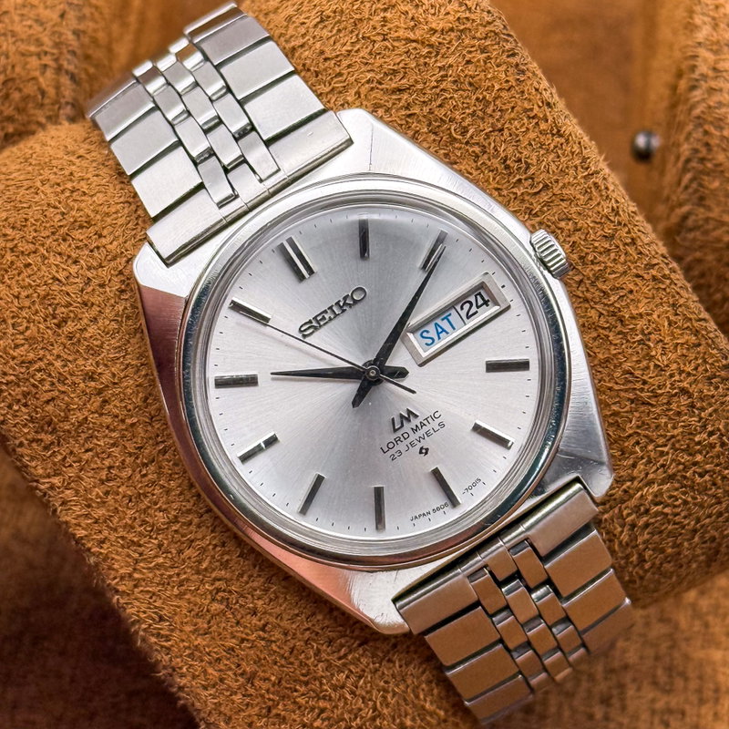 Seiko Seiko - Lord Matic [Near-Mint] 無音 (Muon) – Soundless - No reserve price - 5606-7000 - Men - 1969 vintage watch - image 9