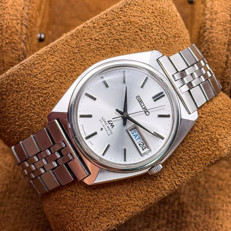 Seiko Seiko - Lord Matic [Near-Mint] 無音 (Muon) – Soundless - No reserve price - 5606-7000 - Men - 1969 vintage watch - image 10