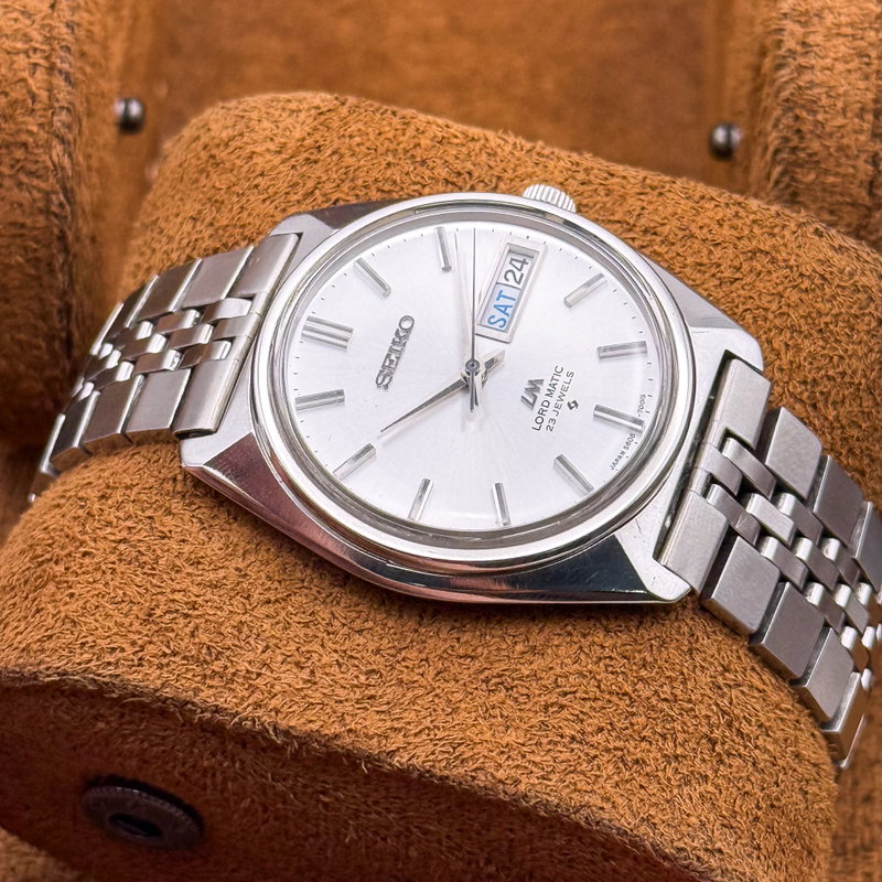 Seiko Seiko - Lord Matic [Near-Mint] 無音 (Muon) – Soundless - No reserve price - 5606-7000 - Men - 1969 vintage watch - image 12