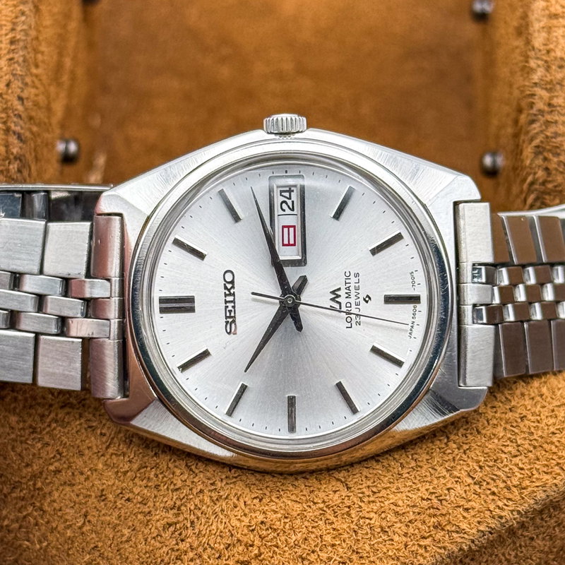Seiko Seiko - Lord Matic [Near-Mint] 無音 (Muon) – Soundless - No reserve price - 5606-7000 - Men - 1969 vintage watch - image 21