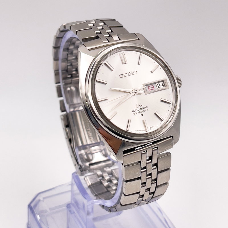 Seiko Seiko - Lord Matic [Near-Mint] 無音 (Muon) – Soundless - No reserve price - 5606-7000 - Men - 1969 vintage watch - image 2