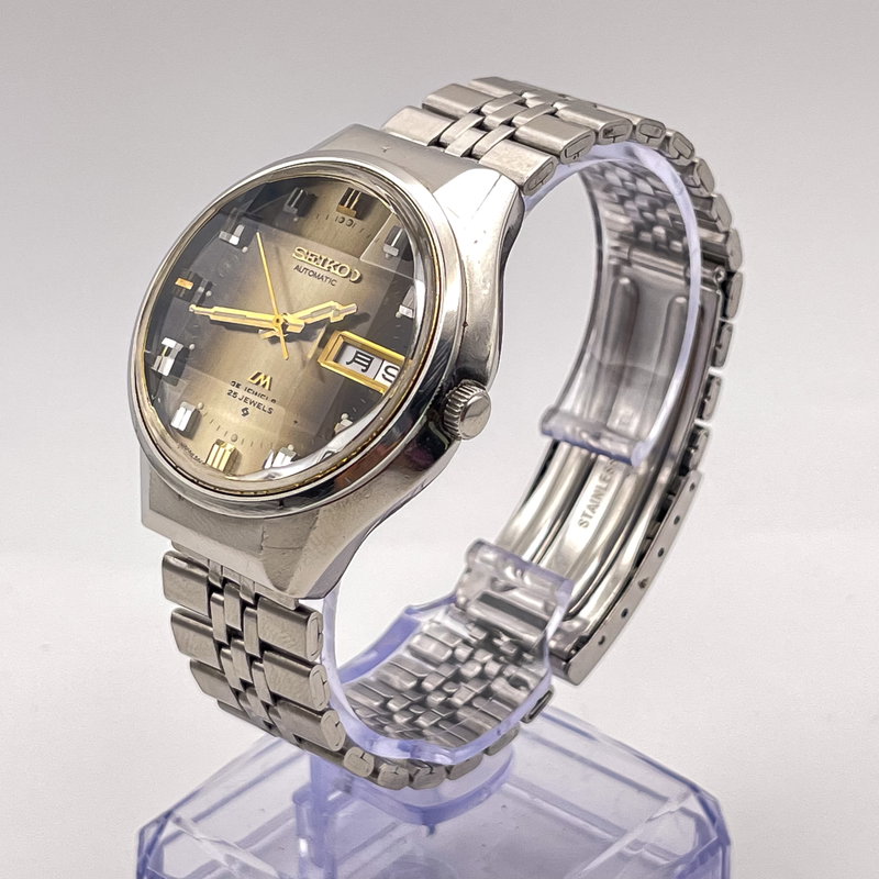 Seiko Seiko - Lord Matic "Gradient Grey Sunburst" 曇紋 (Donmon) – Hazy Pattern - No reserve price - 5606-7290 - Men - 1973 vintage watch - image 3