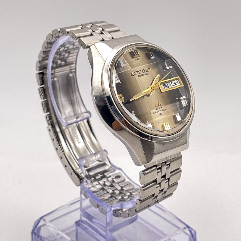 Seiko Seiko - Lord Matic "Gradient Grey Sunburst" 曇紋 (Donmon) – Hazy Pattern - No reserve price - 5606-7290 - Men - 1973 vintage watch - image 4