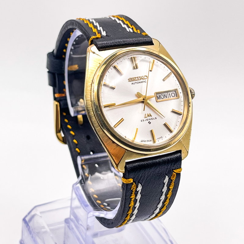 Seiko Seiko - Lord Matic 緩光 (Kankō) – Gentle Light - No reserve price - 5606-7000 - Men - 1969 vintage watch - image 1