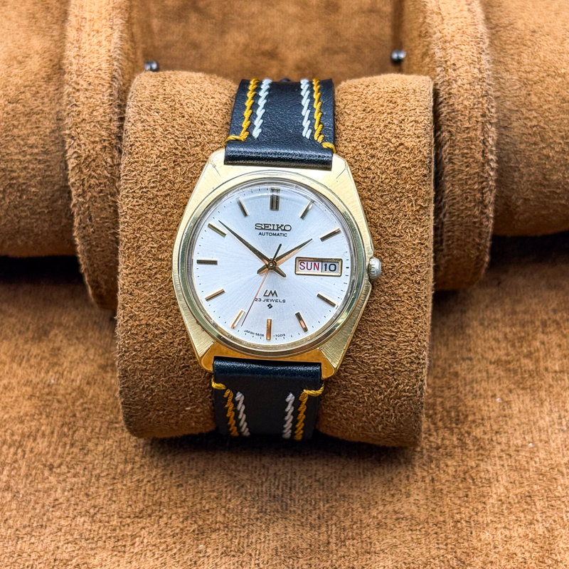 Seiko Seiko - Lord Matic 緩光 (Kankō) – Gentle Light - No reserve price - 5606-7000 - Men - 1969 vintage watch - image 8