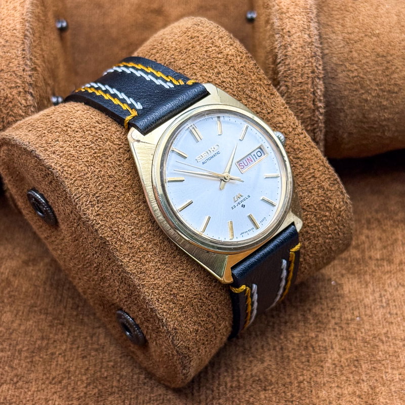 Seiko Seiko - Lord Matic 緩光 (Kankō) – Gentle Light - No reserve price - 5606-7000 - Men - 1969 vintage watch - image 12