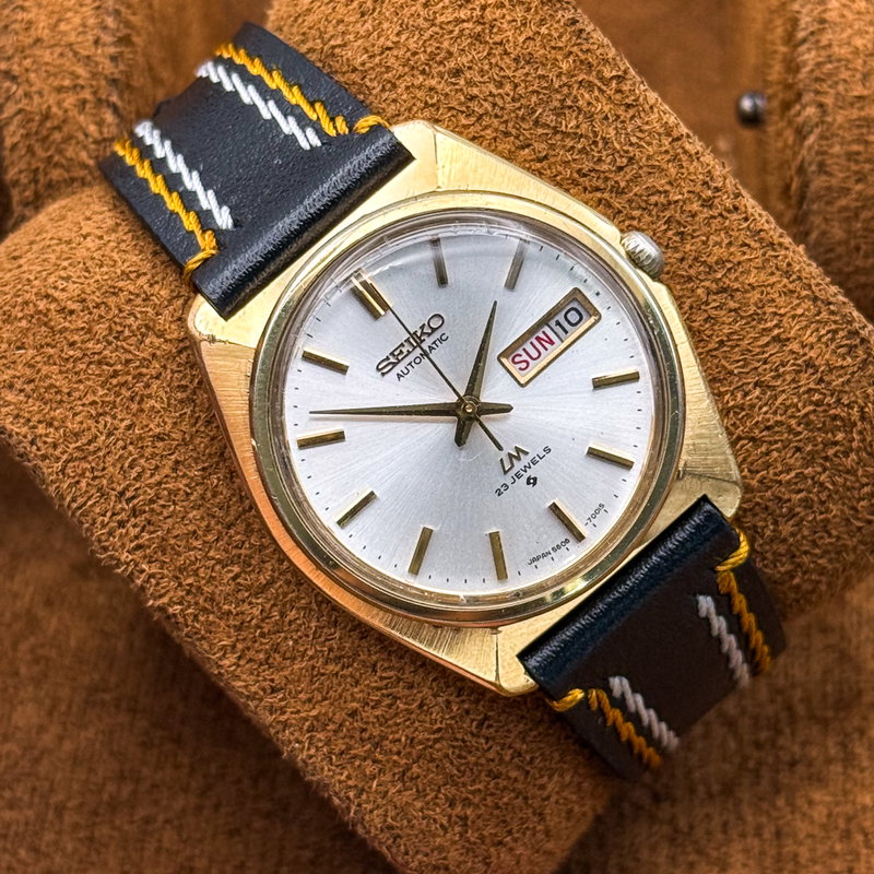 Seiko Seiko - Lord Matic 緩光 (Kankō) – Gentle Light - No reserve price - 5606-7000 - Men - 1969 vintage watch - image 13
