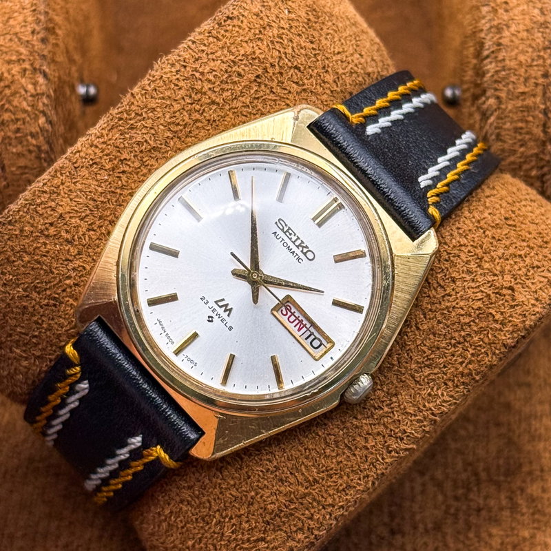 Seiko Seiko - Lord Matic 緩光 (Kankō) – Gentle Light - No reserve price - 5606-7000 - Men - 1969 vintage watch - image 16