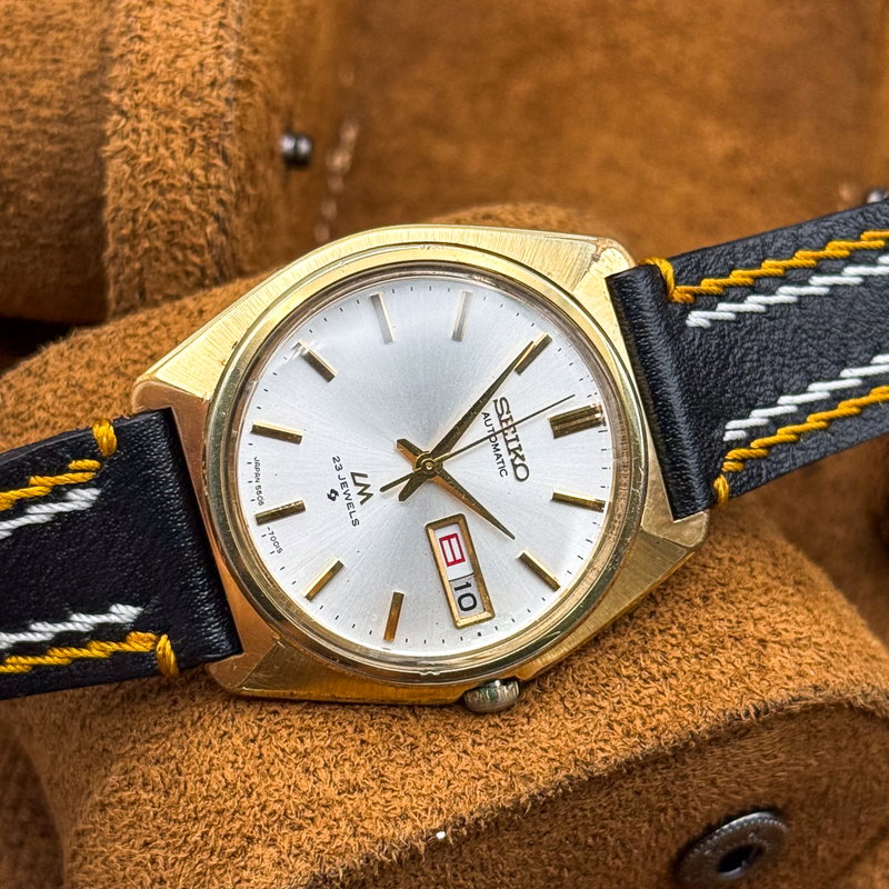 Seiko Seiko - Lord Matic 緩光 (Kankō) – Gentle Light - No reserve price - 5606-7000 - Men - 1969 vintage watch - image 25