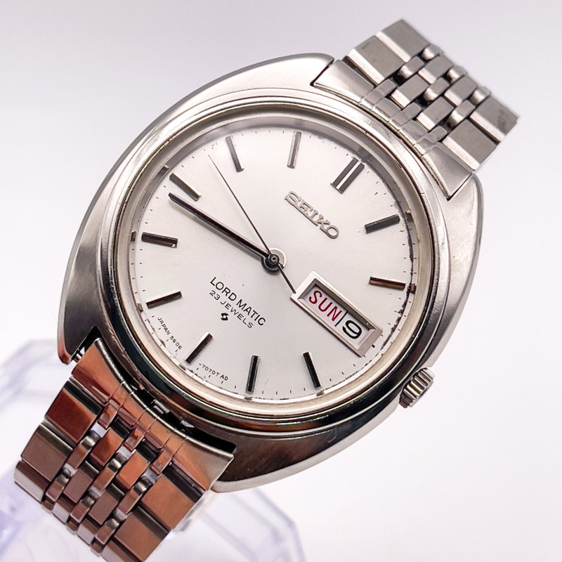 Seiko Seiko - Lord Matic 響端 (Kyōtan) – Echo Point - No reserve price - 5606-7150 - Men - 1971 vintage watch - image 8