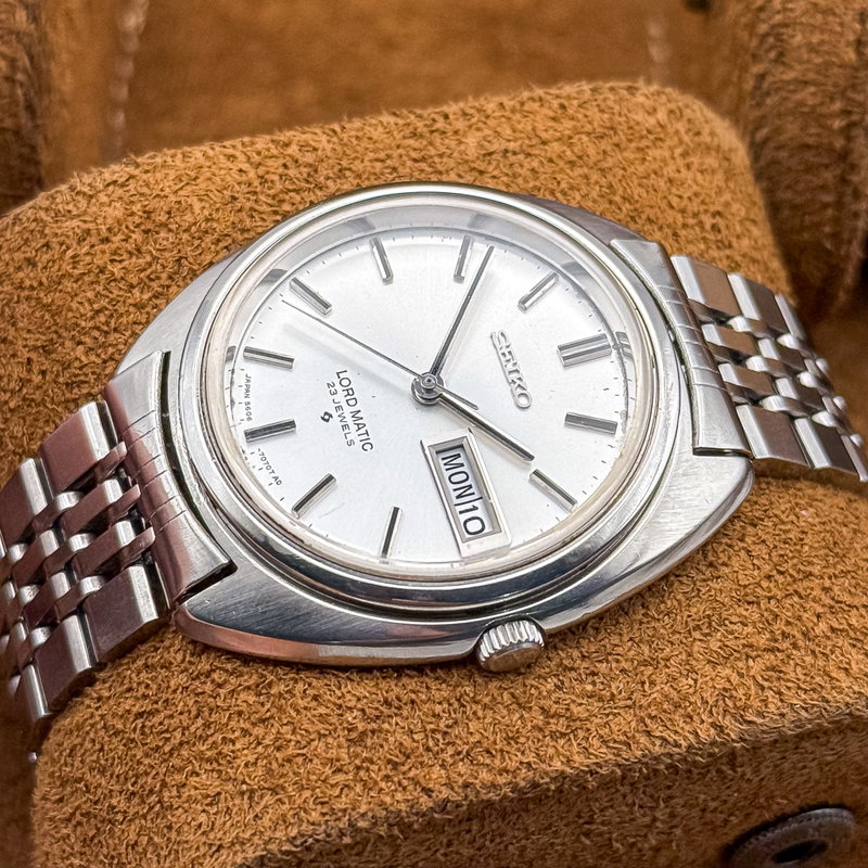 Seiko Seiko - Lord Matic 響端 (Kyōtan) – Echo Point - No reserve price - 5606-7150 - Men - 1971 vintage watch - image 16