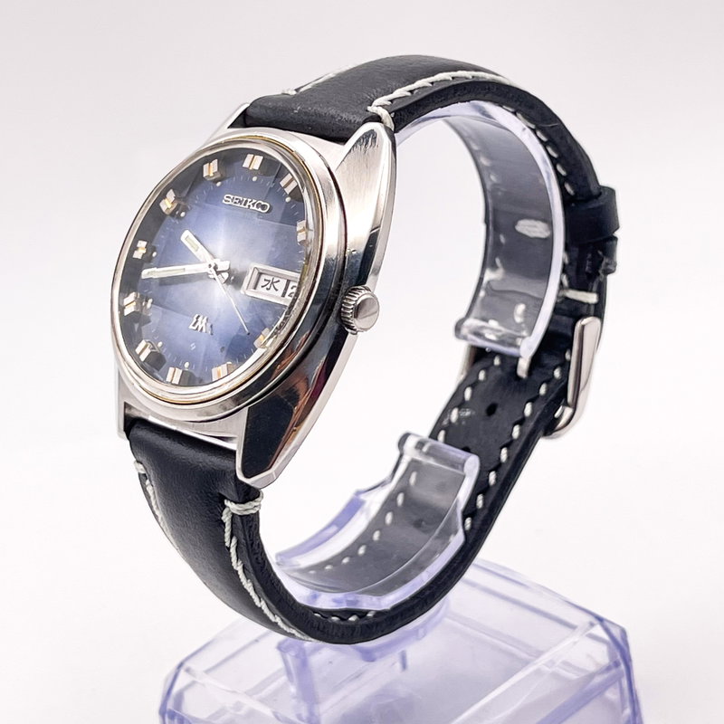 Seiko Seiko - Lord Matic "Gradient Blue Sunburst" 清輝 (Seiki) – Pure Radiance - No reserve price - 5606-7230 - Men - 1973 vintage watch - image 4