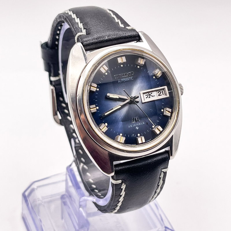 Seiko Seiko - Lord Matic "Gradient Blue Sunburst" 清輝 (Seiki) – Pure Radiance - No reserve price - 5606-7230 - Men - 1973 vintage watch - image 5