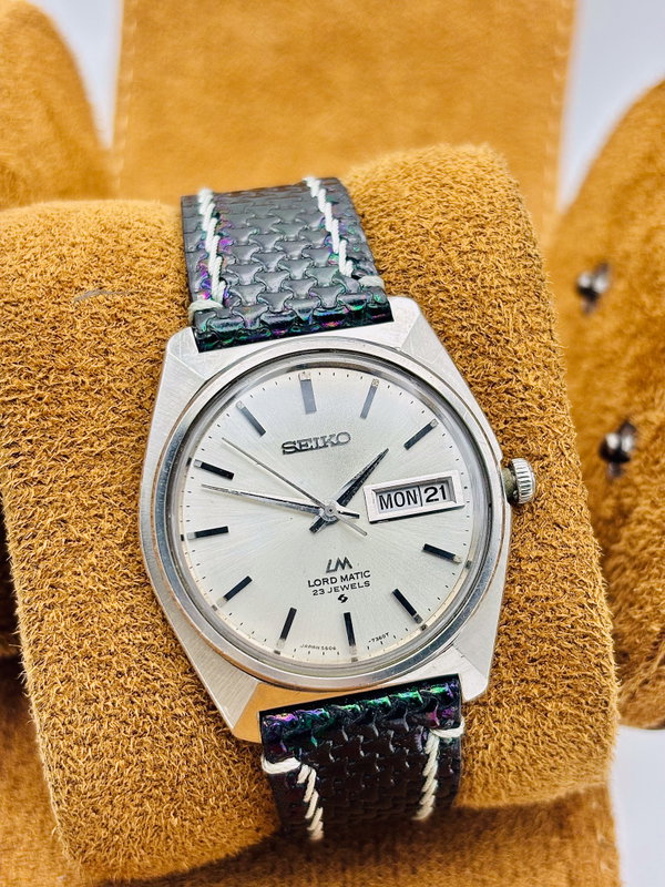 Seiko Seiko - Lord Matic 微幻 (Bigen) – Subtle Illusion - No reserve price - 5606-7000 - Men - 1968 vintage watch - image 2