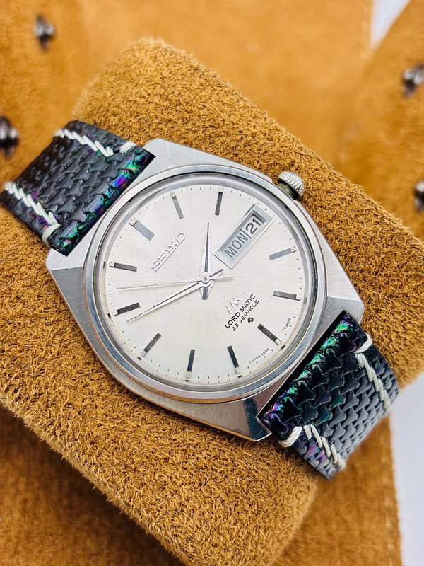 Seiko Seiko - Lord Matic 微幻 (Bigen) – Subtle Illusion - No reserve price - 5606-7000 - Men - 1968 vintage watch - image 4