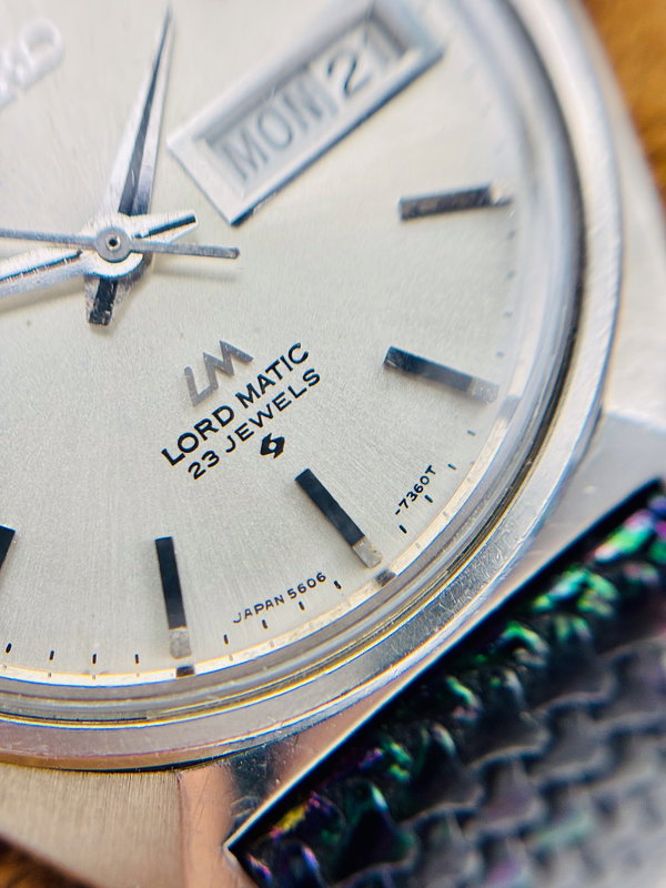 Seiko Seiko - Lord Matic 微幻 (Bigen) – Subtle Illusion - No reserve price - 5606-7000 - Men - 1968 vintage watch - image 6