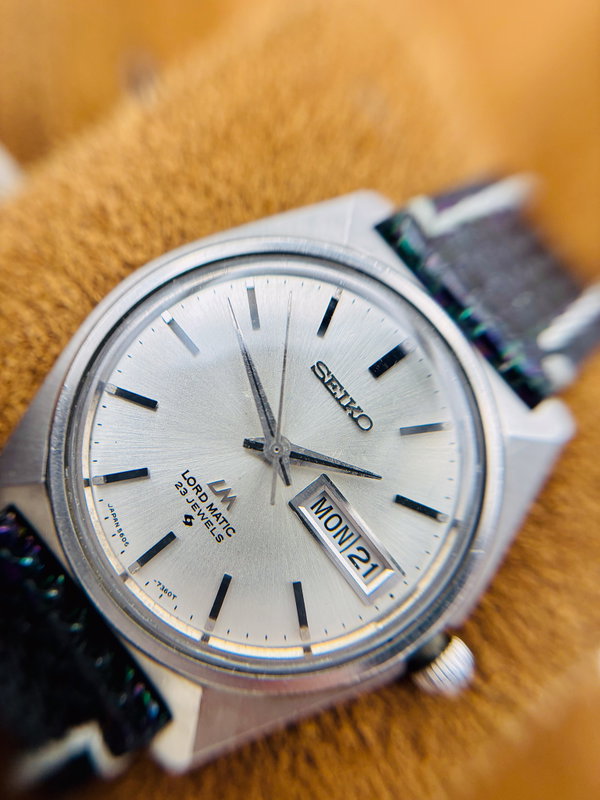 Seiko Seiko - Lord Matic 微幻 (Bigen) – Subtle Illusion - No reserve price - 5606-7000 - Men - 1968 vintage watch - image 9