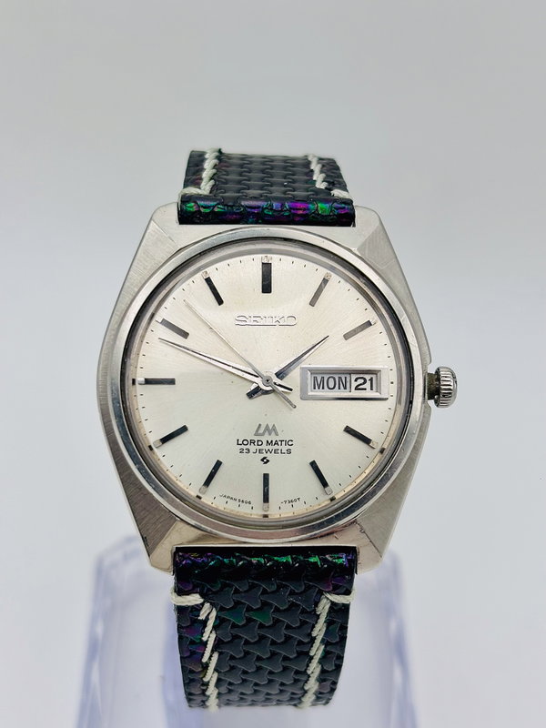 Seiko Seiko - Lord Matic 微幻 (Bigen) – Subtle Illusion - No reserve price - 5606-7000 - Men - 1968 vintage watch - image 14