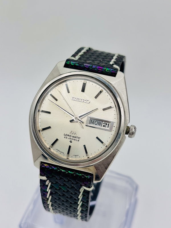 Seiko Seiko - Lord Matic 微幻 (Bigen) – Subtle Illusion - No reserve price - 5606-7000 - Men - 1968 vintage watch - image 15