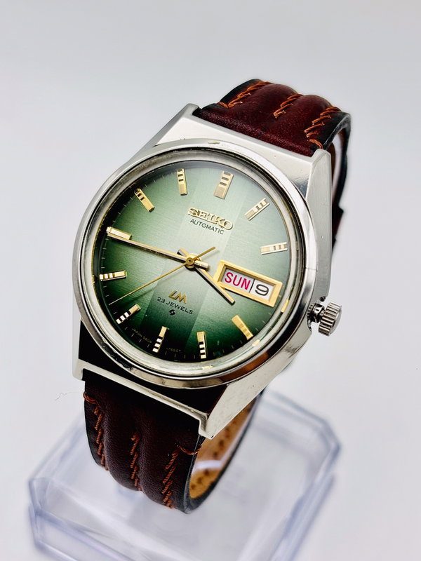 Seiko Seiko - Lord Matic "Gradient Green Sunburst" 翠輝 (Suiki) – Emerald Radiance - No reserve price - 5606-7310 - Men - 1973 vintage watch - image 20