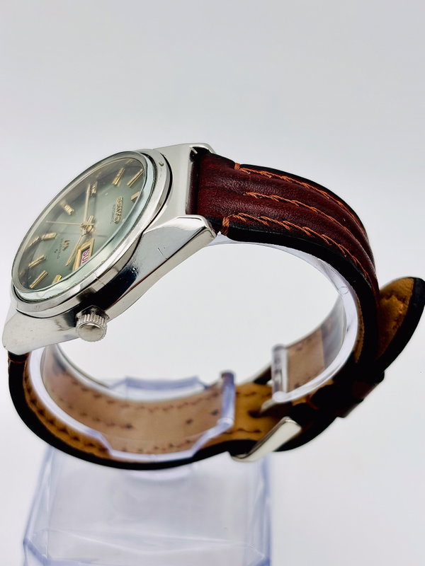 Seiko Seiko - Lord Matic "Gradient Green Sunburst" 翠輝 (Suiki) – Emerald Radiance - No reserve price - 5606-7310 - Men - 1973 vintage watch - image 22