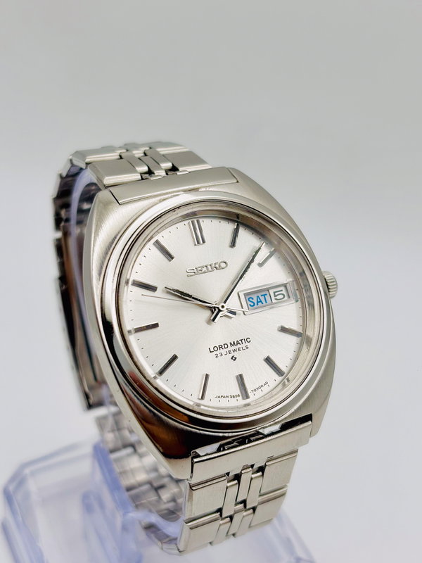 Seiko Seiko - Lord Matic 静銀 (Seigin) – Silent Silver - No reserve price - 5606-7140 - Men - 1970 vintage watch - image 2